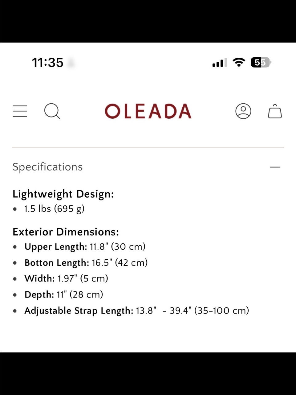Oleada Bag